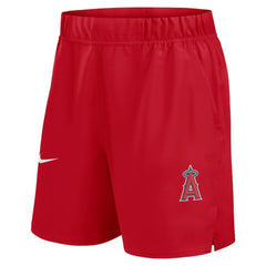 Los Angeles Angels Woven Victory Dri-FIT Shorts Red