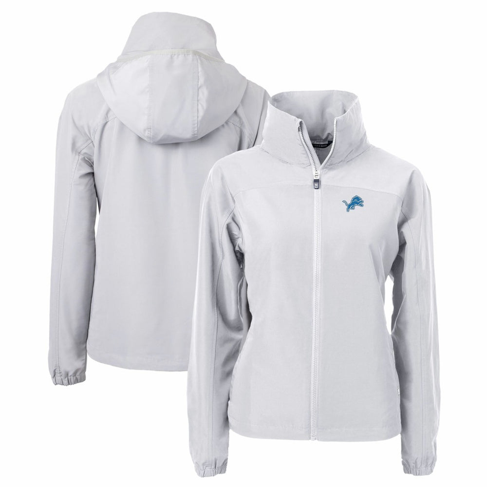 Detroit Lions Cutter & Buck Women's Charter Eco Recycled Full-Zip Jacket - Gray discount