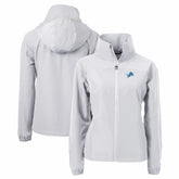 Detroit Lions Cutter & Buck Women's Charter Eco Recycled Full-Zip Jacket - Gray discount