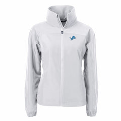 Detroit Lions Cutter & Buck Women's Charter Eco Recycled Full-Zip Jacket - Gray discount