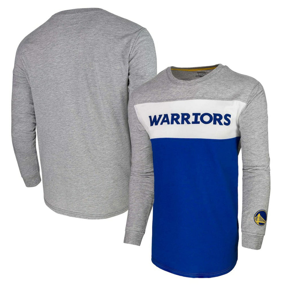 Golden State Warriors Unisex Loge Long Sleeve T-Shirt sale - Heather Gray online