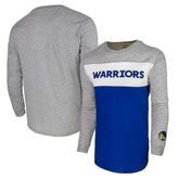 Golden State Warriors Unisex Loge Long Sleeve T-Shirt sale - Heather Gray online