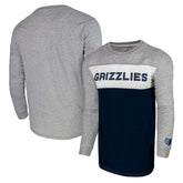 Memphis Grizzlies Unisex Loge Long Sleeve T-Shirt - Heather Gray shop