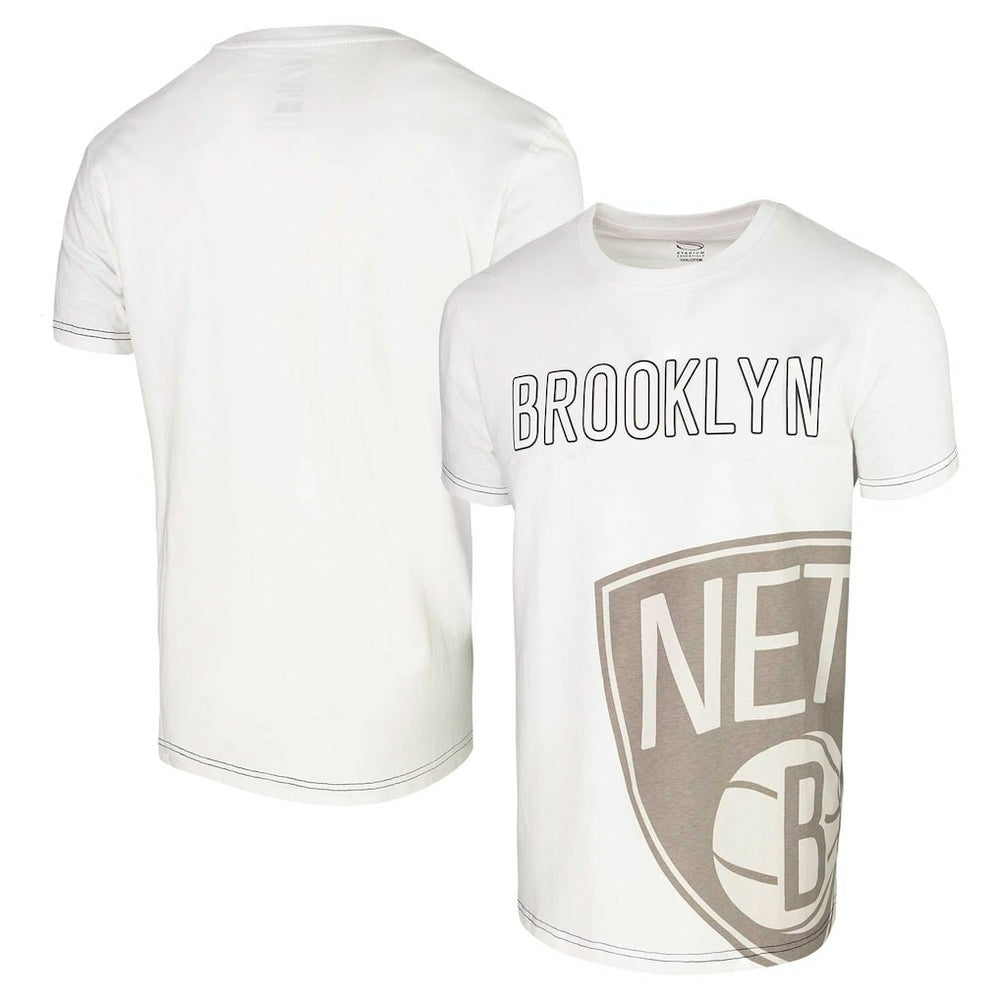 Brooklyn Nets Stadium Essentials Unisex Scoreboard T-Shirt - White on sale