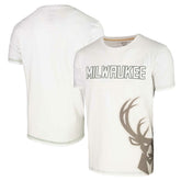 Milwaukee Bucks Stadium Essentials Unisex Scoreboard T-Shirt - White online