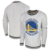 Golden State Warriors Stadium Essentials Club Level Pullover Sweatshirt sale - Heather Gray outlet