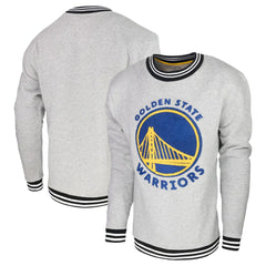 Golden State Warriors Stadium Essentials Club Level Pullover Sweatshirt sale - Heather Gray outlet