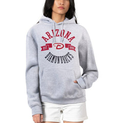 Arizona Diamondbacks G-III 4Her by Carl Banks Women's City Graphic Pullover Hoodie Heather Gray