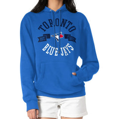 Toronto Blue Jays G-III 4Her by Carl Banks Women's City Graphic Pullover Hoodie Royal