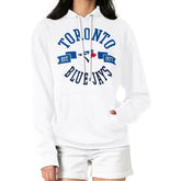 Toronto Blue Jays G-III 4Her by Carl Banks Women's City Graphic Pullover Hoodie White