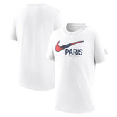 Paris Saint-Germain Youth Swoosh T-Shirt on sale - White
