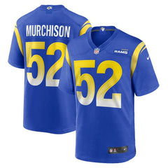 Larrell Murchison Los Angeles Rams Team Game Jersey - Royal sale