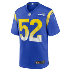 Larrell Murchison Los Angeles Rams Team Game Jersey - Royal sale