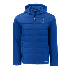 Indianapolis Colts Cutter & Buck Throwback Evoke Hybrid Eco Softshell Recycled Full-Zip Hoodie Jacket - Royal online