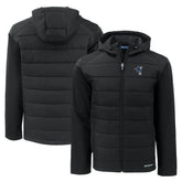 Indianapolis Colts Cutter & Buck Throwback Evoke Hybrid Eco Softshell Recycled Full-Zip Hoodie Jacket - Black online