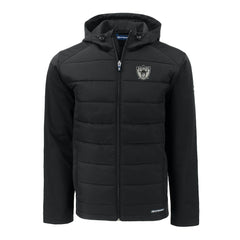 Las Vegas Raiders Cutter & Buck Throwback Big & Tall Evoke Hybrid Eco Softshell Recycled Full-Zip Jacket - Black discount