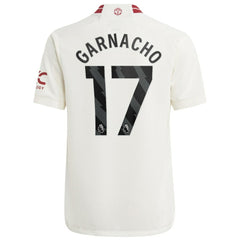 Alejandro Garnacho Manchester United Youth 2023/24 Third Replica Player Jersey – White sale