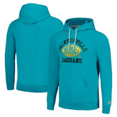 Jacksonville Jaguars Homage Unisex Hyperlocal Raglan Pullover Hoodie - Teal cheap
