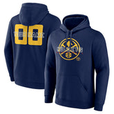 Denver Nuggets Stellar Personalized Name & Number Pullover Hoodie sale - Navy outlet