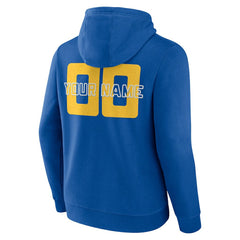 Golden State Warriors Stellar Personalized Name & Number Pullover Hoodie sale - Royal outlet