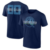 Minnesota Timberwolves Stellar Personalized Name & Number T-Shirt - Navy discount