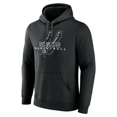 San Antonio Spurs Stellar Personalized Name & Number Pullover Hoodie - Black discount