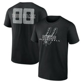 San Antonio Spurs Stellar Personalized Name & Number T-Shirt - Black online