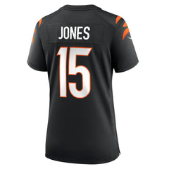 Charlie Jones Cincinnati Bengals Women's Team Game Jersey - Black online