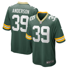 Zayne Anderson Green Bay Packers Team Game Jersey - Green outlet