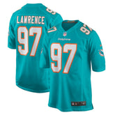 Rashard Lawrence Miami Dolphins Team Game Jersey - Aqua outlet