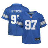 Aidan Hutchinson Detroit Lions Preschool Player Game Jersey - Blue on sale