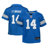 Amon-Ra St. Brown Detroit Lions Preschool Player Game Jersey - Blue cheap