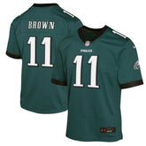 A.J. Brown Philadelphia Eagles Youth Game Jersey - Green cheap