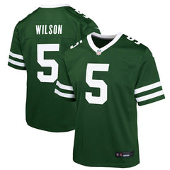Garrett Wilson New York Jets Youth Game Jersey - Green outlet