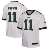 A.J. Brown Philadelphia Eagles Youth Game Jersey - White online