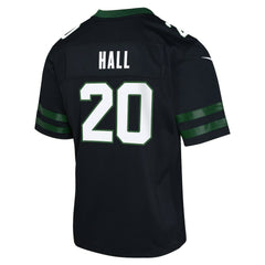 Breece Hall New York Jets Youth Game Jersey - Black on sale