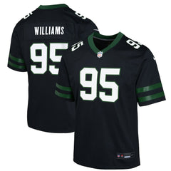 Quinnen Williams New York Jets Youth Game Jersey - Black cheap