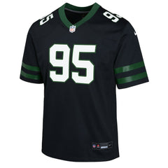 Quinnen Williams New York Jets Youth Game Jersey - Black cheap