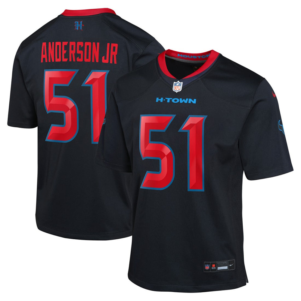 Will Anderson Jr. Houston Texans Youth Game Jersey - Navy sale