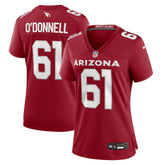 Carter O'Donnell Arizona Cardinals Women's Team Game Jersey - Cardinal cheap