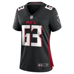 Chris Lindstrom Atlanta Falcons Women's Team Game Jersey - Black for sale