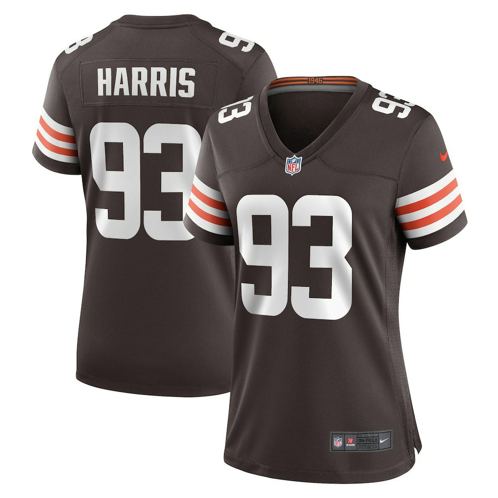 Shelby Harris Cleveland Browns Women's Team Game Jersey - Brown outlet