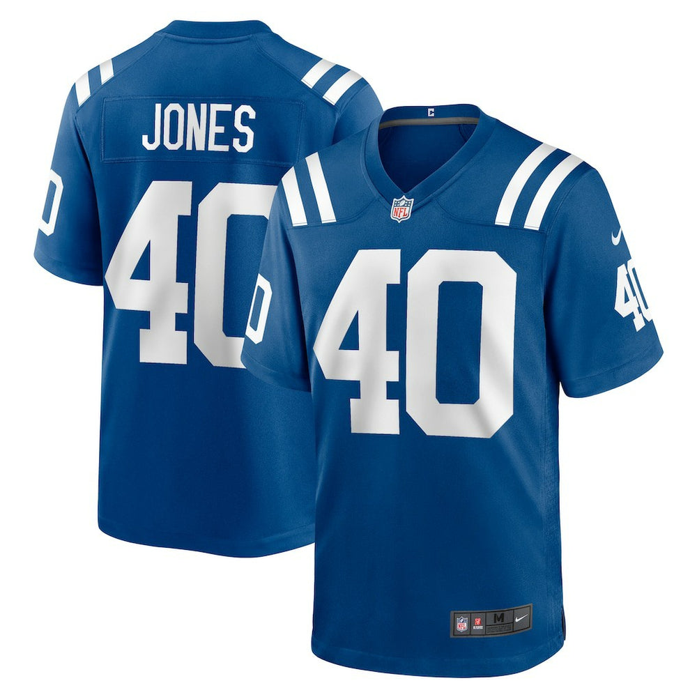 Jaylon Jones Indianapolis Colts Team Game Jersey - Royal on sale