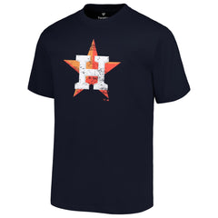 Houston Astros Profile Big & Tall Primary Logo T-Shirt Navy