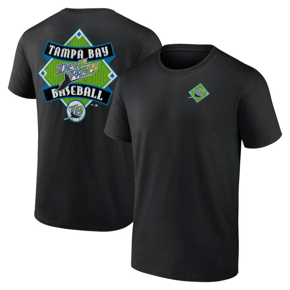 Tampa Bay Rays Profile Big & Tall Field Play T-Shirt Black