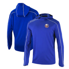 New York Islanders Columbia Omni-Wick Shotgun Long Sleeve Hoodie T-Shirt - Blue T-shirts