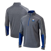 Buffalo Sabres Columbia Omni-Wick Shotgun 2.0 Quarter-Zip Pullover Top - Gray/Blue Pullover