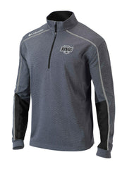 Los Angeles Kings Columbia Omni-Wick Shotgun 2.0 Quarter-Zip Pullover Top - Gray/Black Pullover