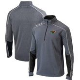 Minnesota Wild Columbia Omni-Wick Shotgun 2.0 Quarter-Zip Pullover Top - Gray/Black Pullover