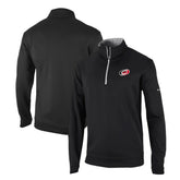 Carolina Hurricanes Columbia Omni-Wick Wickhams Hills Half-Zip Pullover Top - Black Pullover